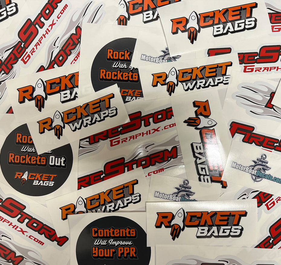 100 Cornhole Club Decals/Stickers (Send Us Your Vector Logo)