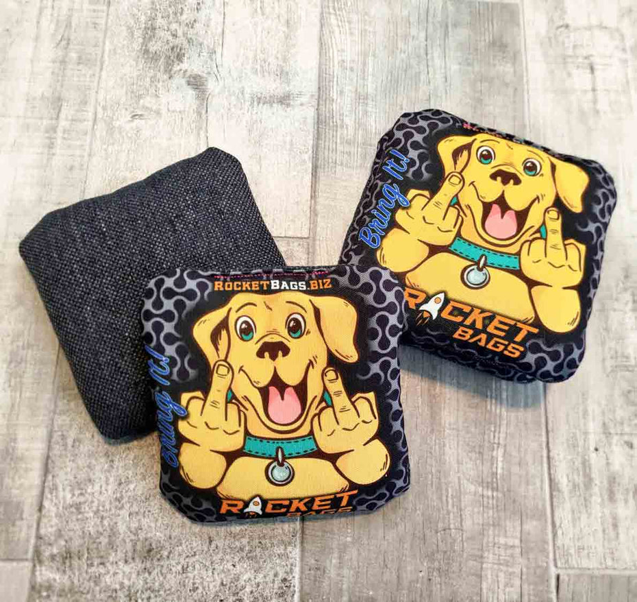 Bring It! Carpet Cornhole Bags 4/9 Rocket Cornhole Bags