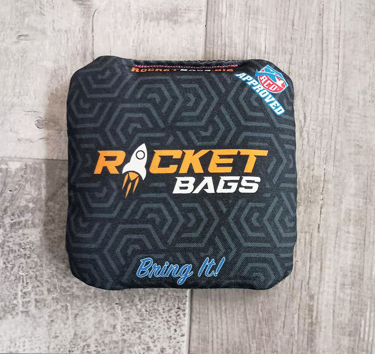 Bring It! Black Carpet Cornhole Bags ACO Approved
