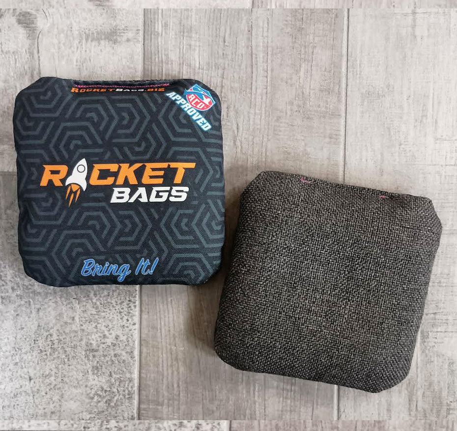 Bring It! Black Carpet Cornhole Bags ACO Approved