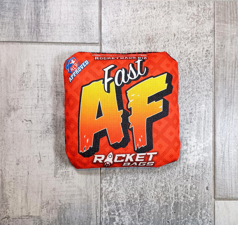 Fast AF Red Pro Cornhole Bags