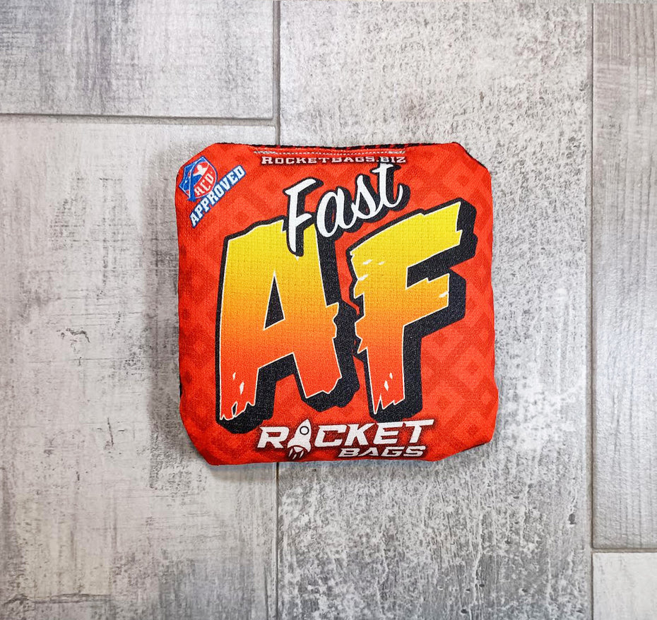 Fast AF Red Pro Cornhole Bags