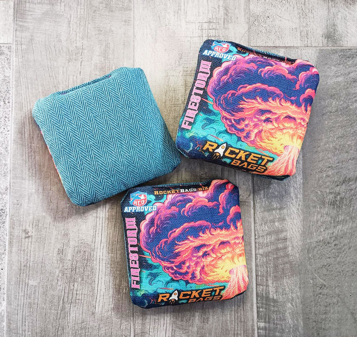 Rocket Cornhole Bags