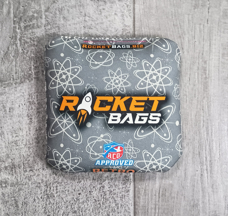 Gray Retro ACO Cornhole Bags