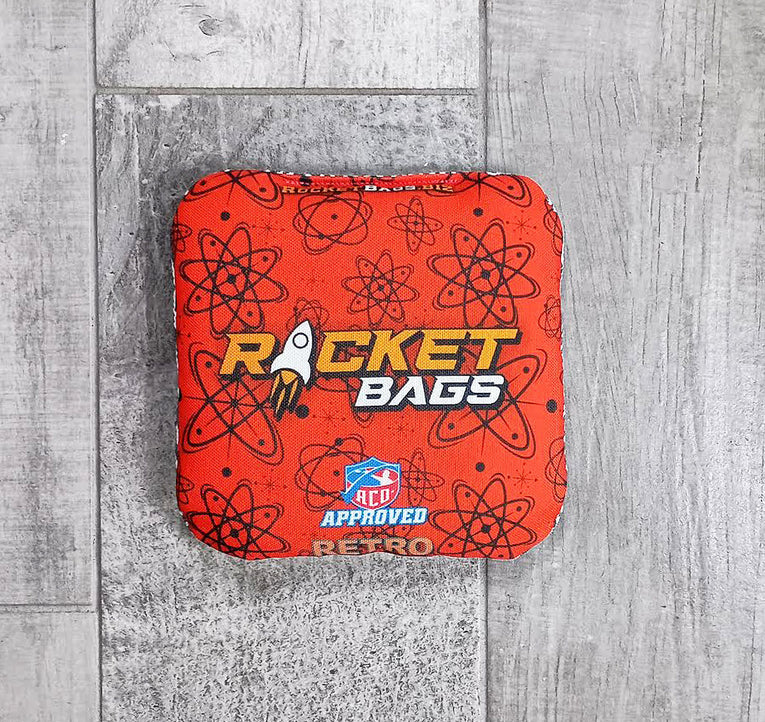 Red Retro ACO Cornhole Bags