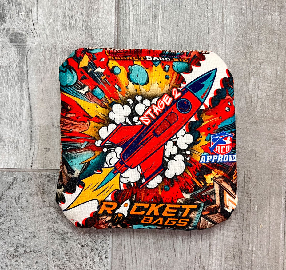 red rocket stage 2 cornhole bag