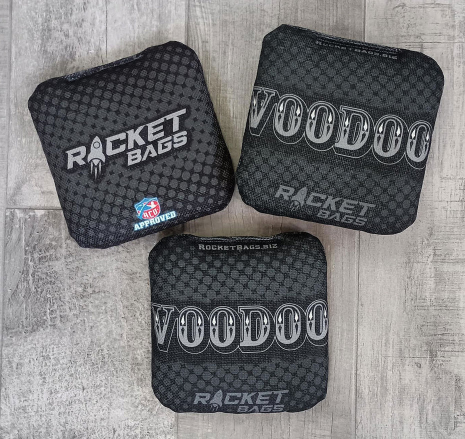 voodoo blackout cornhole bags