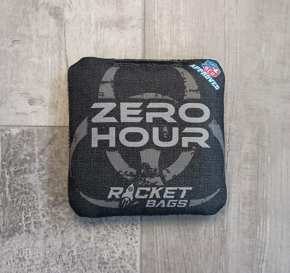 Zero Hour Blackout ACO Approved Cornhole Bags