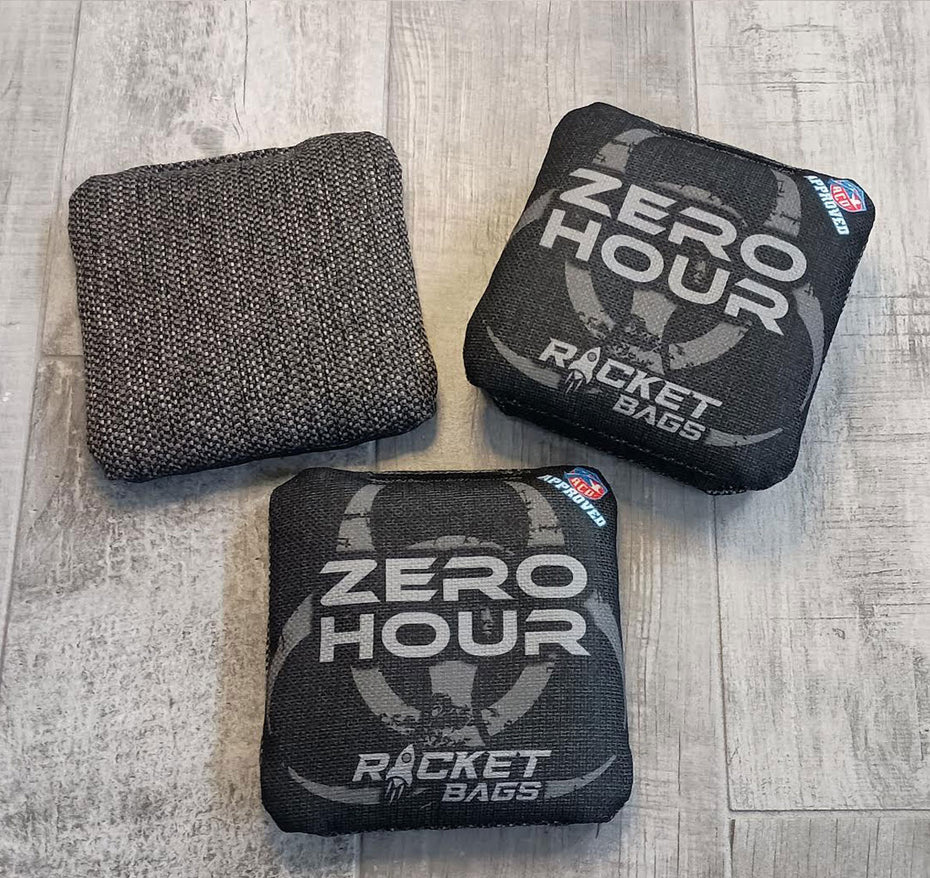 Zero Hour Blackout ACO Approved Cornhole Bags