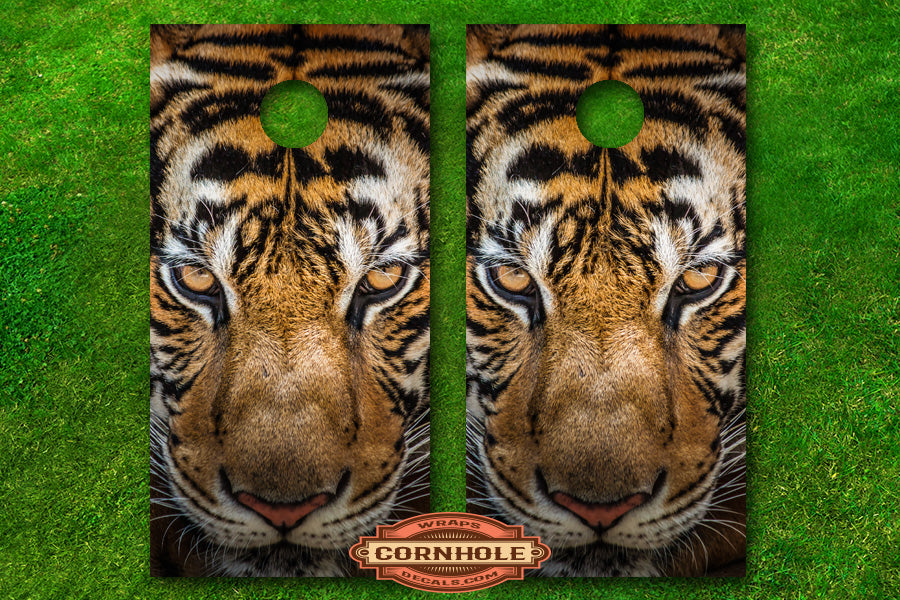 Tiger Cornhole Board Decals Rocket Cornhole Bags