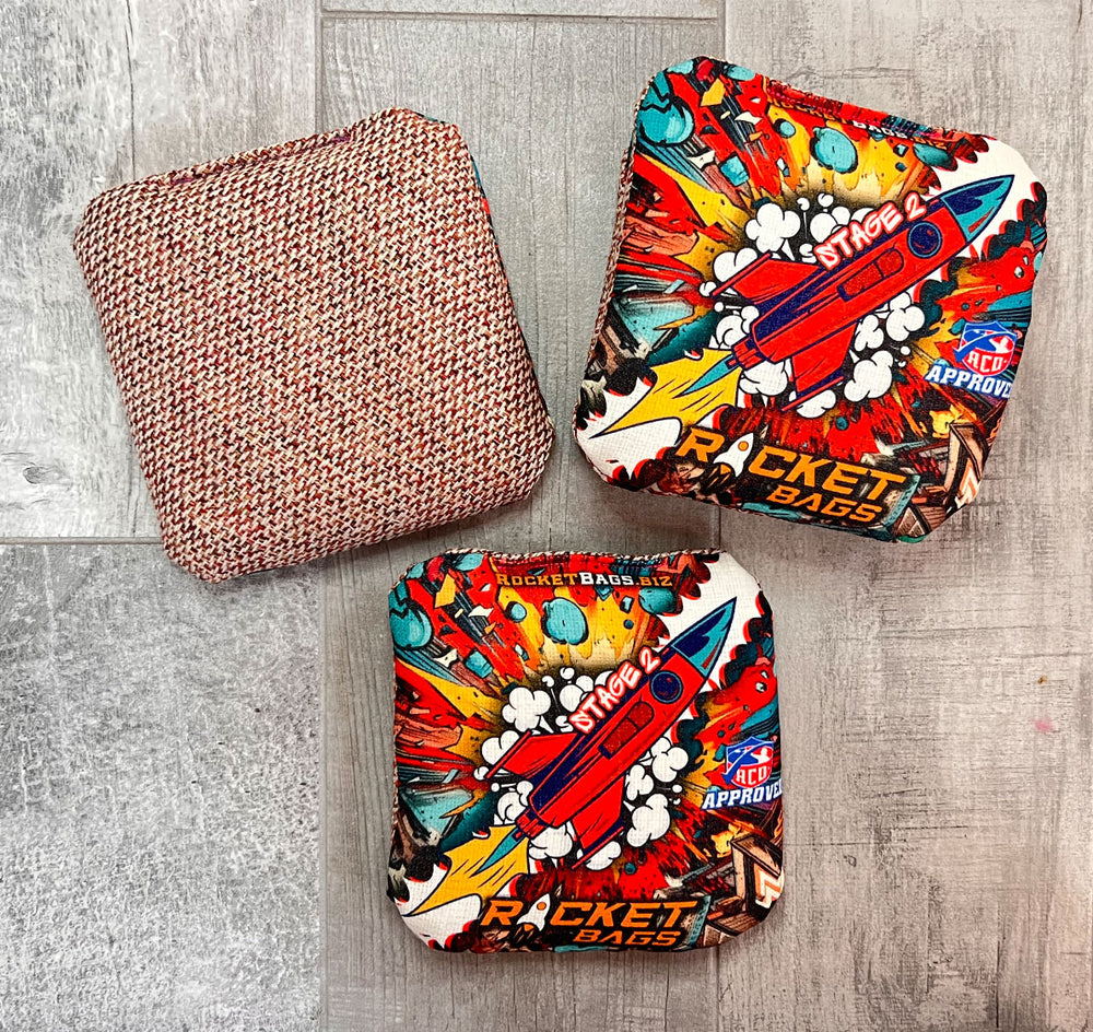 Rocket Cornhole Bags