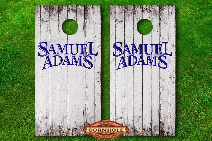 Samuel Adams Cornhole Board Decals Rocket Cornhole Bags